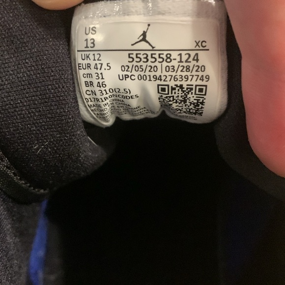 Jordan 1 low game royal blue men’s size 13 - Picture 10 of 13